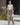 PANTALÓN MUJER WIDE LEG TIRO ALTO COLOR CAFÉ SILUETA AMPLIA
