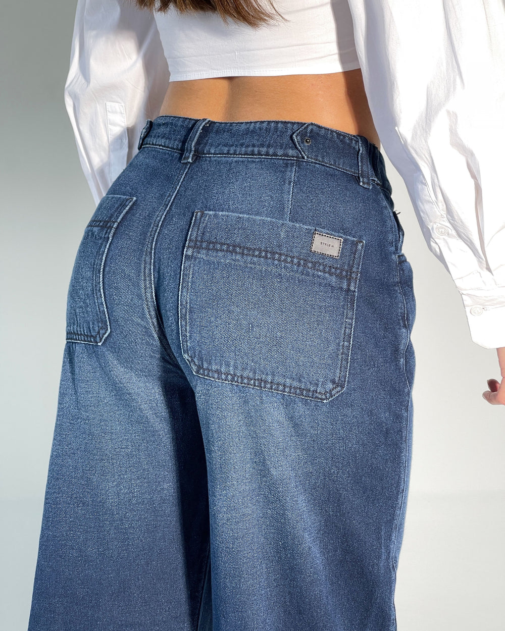 JEAN DAMA WIDE LEG TIRO ALTO REF. 17464
