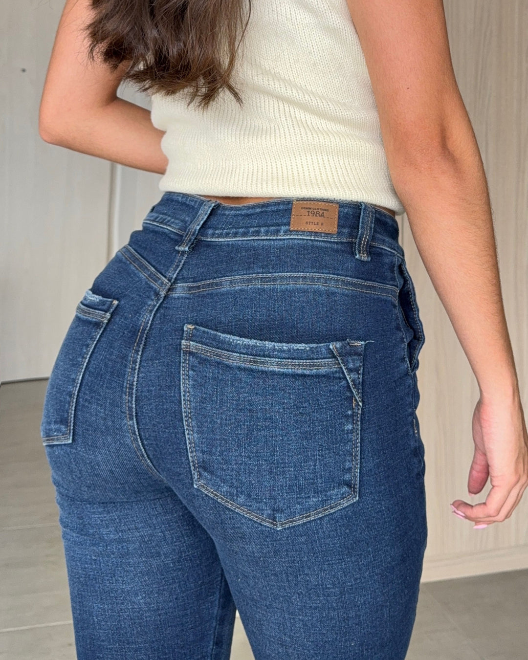 JEAN DAMA SKINNY TIRO ALTO REF. 17479