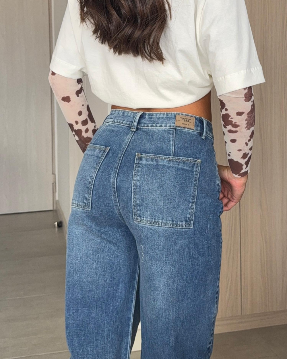 JEAN DAMA WIDE LEG TIRO ALTO REF. 17519
