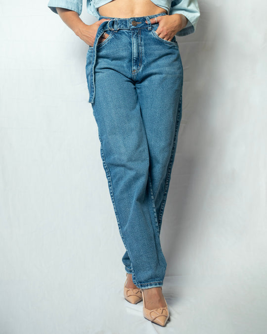 PANTALON DAMA BALLON  TIRO ALTO REF. 17558