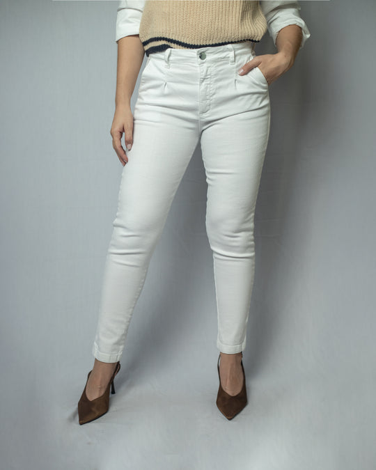 PANTALON DAMA SKINNY TIRO ALTO REF. 18000