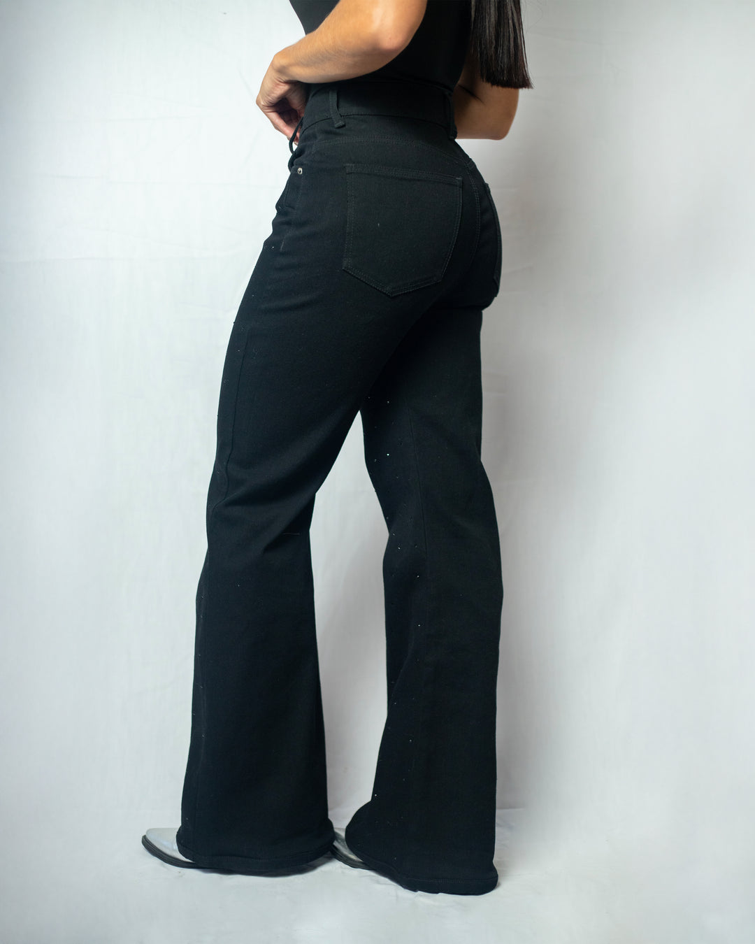 JEAN DAMA BOTA FLARE TIRO ALTO REF. 18005