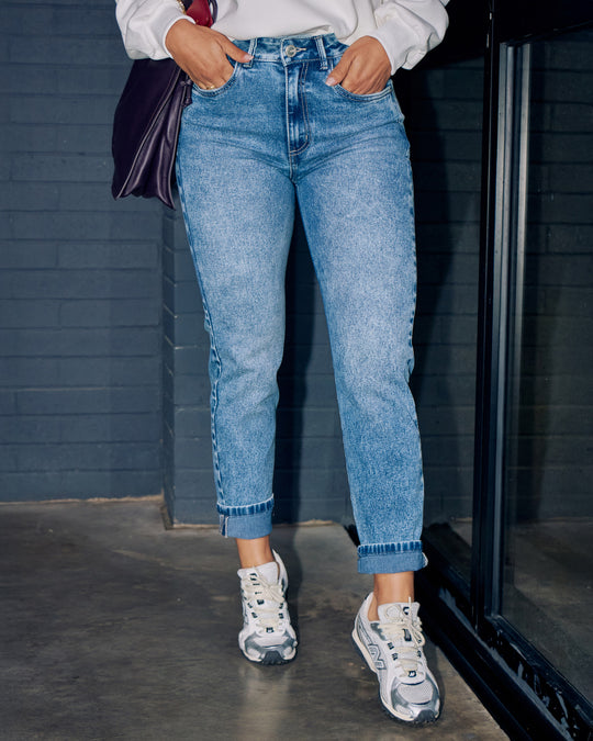 PANTALON DAMA MOMFIT TIRO ALTO REF. 18018-1