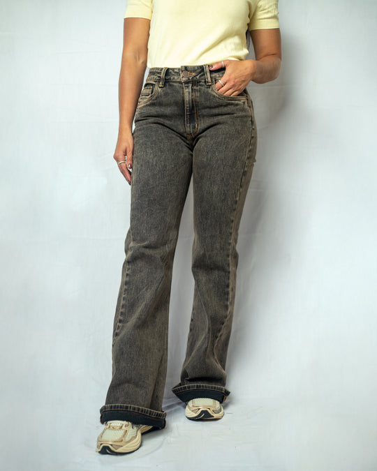JEAN DAMA BOTA FLARE TIRO ALTO REF. 18049
