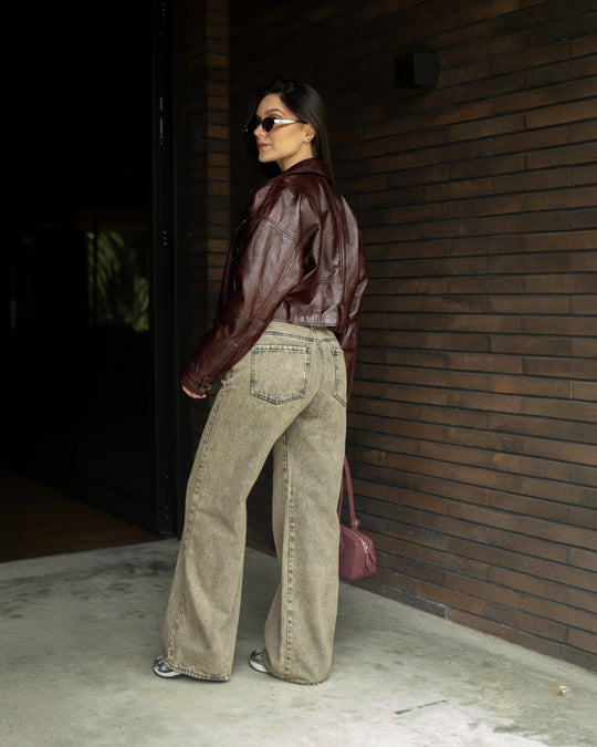 PANTALON DAMA WIDE LEG TIRO ALTO REF. 18068