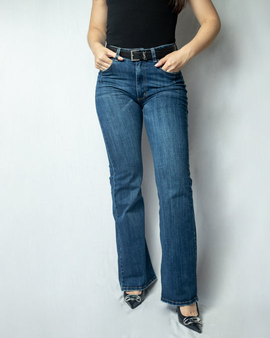 JEAN DAMA BOTA FLARE TIRO ALTO REF. 18109