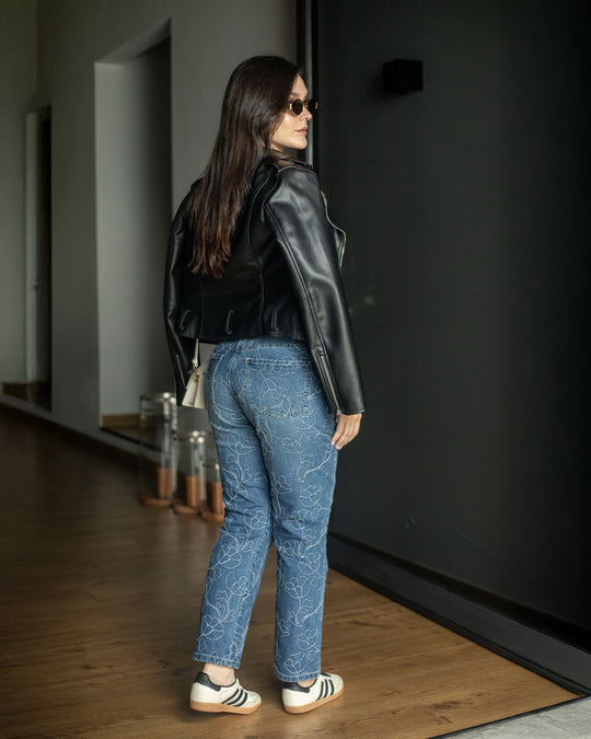 JEAN DAMA MOMFIT TIRO ALTO REF. 18122