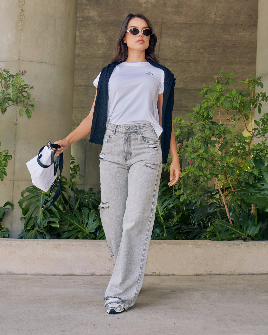 PANTALON DAMA WIDE LEG TIRO ALTO REF. 18141-1