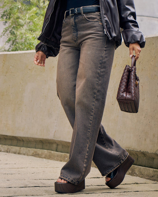 PANTALON DAMA WIDE LEG TIRO ALTO REF. 18142-1