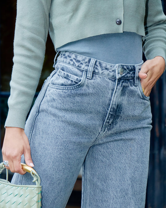 PANTALON DAMA WIDE LEG TIRO ALTO REF. 18174