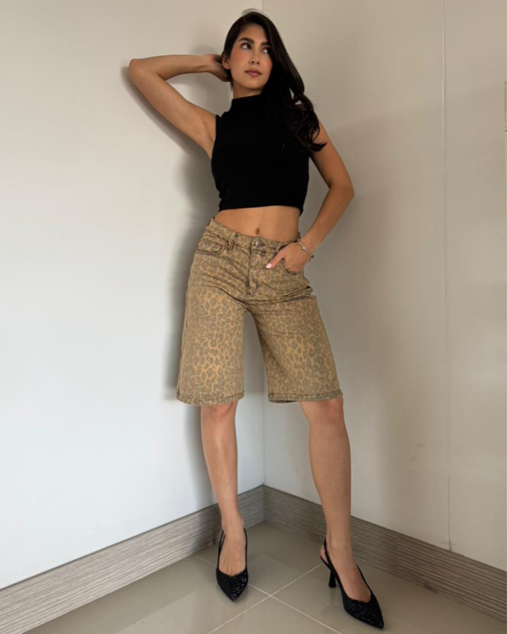 BERMUDA DAMA TIRO ALTO REF. 18027