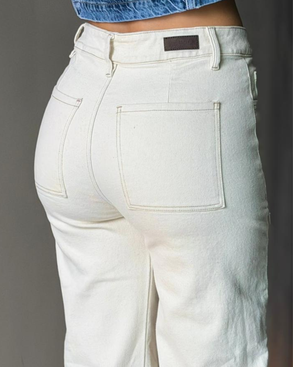 PANTALON DAMA WIDE LEG TIRO ALTO REF. 18042