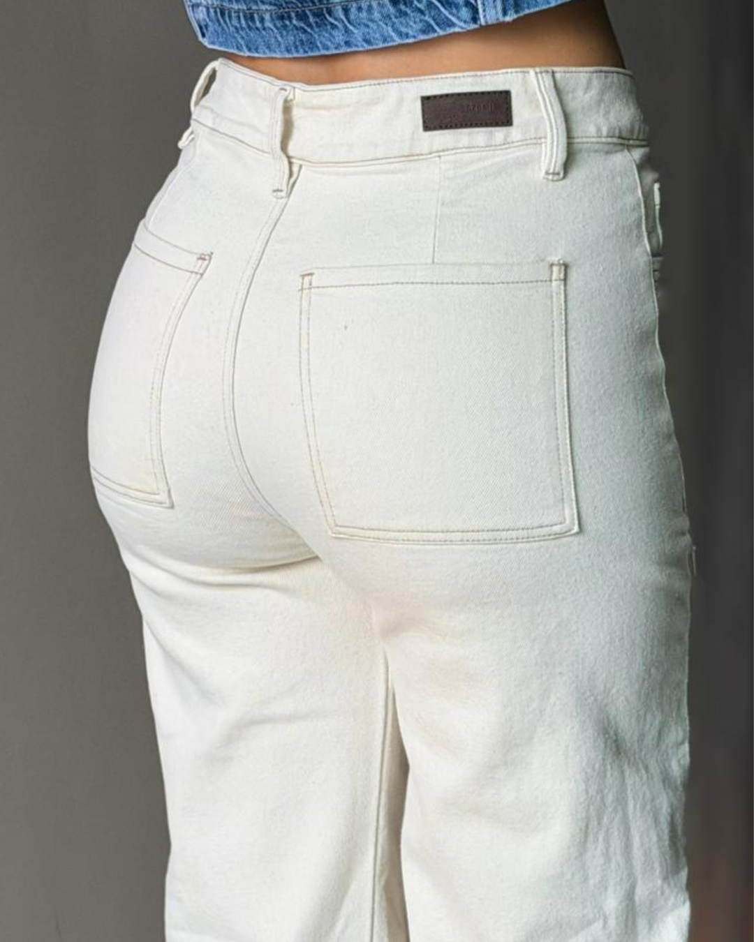 PANTALON DAMA WIDE LEG TIRO ALTO REF. 18042