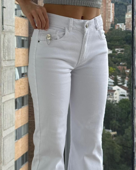 JEAN DAMA BOTA FLARE TIRO ALTO REF. 18004