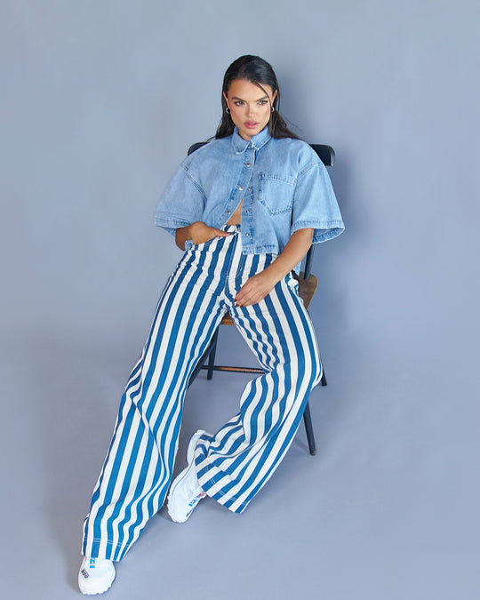 PANTALON DAMA VELVET TERCIOPELO WIDE LEG TIRO ALTO REF. 18475 (PREVENTA)