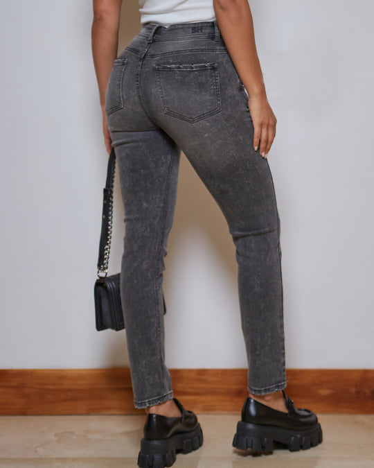 PANTALON DAMA SKINNY TIRO ALTO REF. 18148