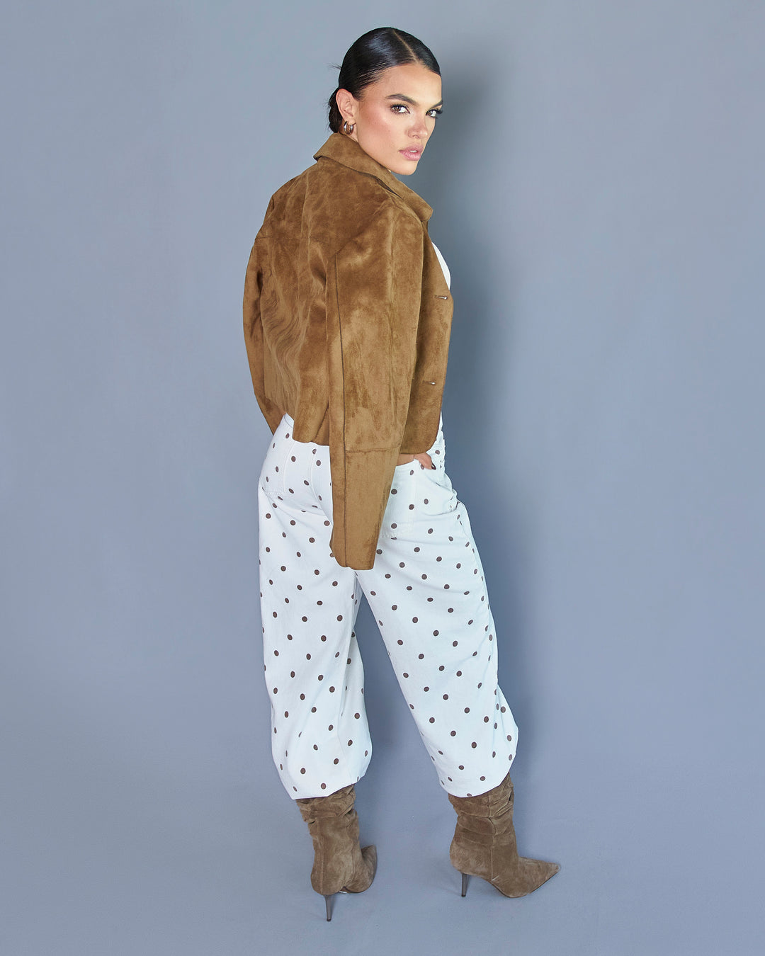PANTALON DAMA VELVET TERCIOPELO WIDE LEG TIRO ALTO REF. 18466 (PREVENTA)