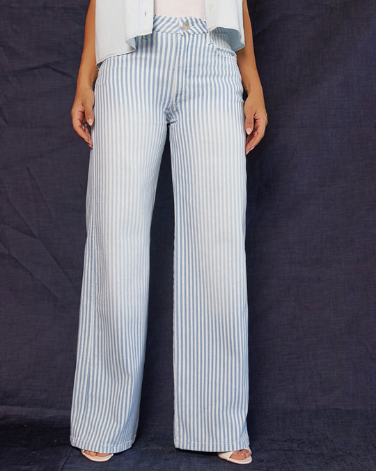 PANTALON DAMA WIDE LEG TIRO ALTO REF. 18379