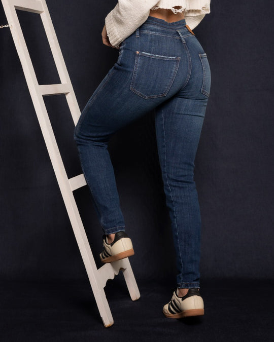 JEAN DAMA SKINNY TIRO ALTO REF. 17270